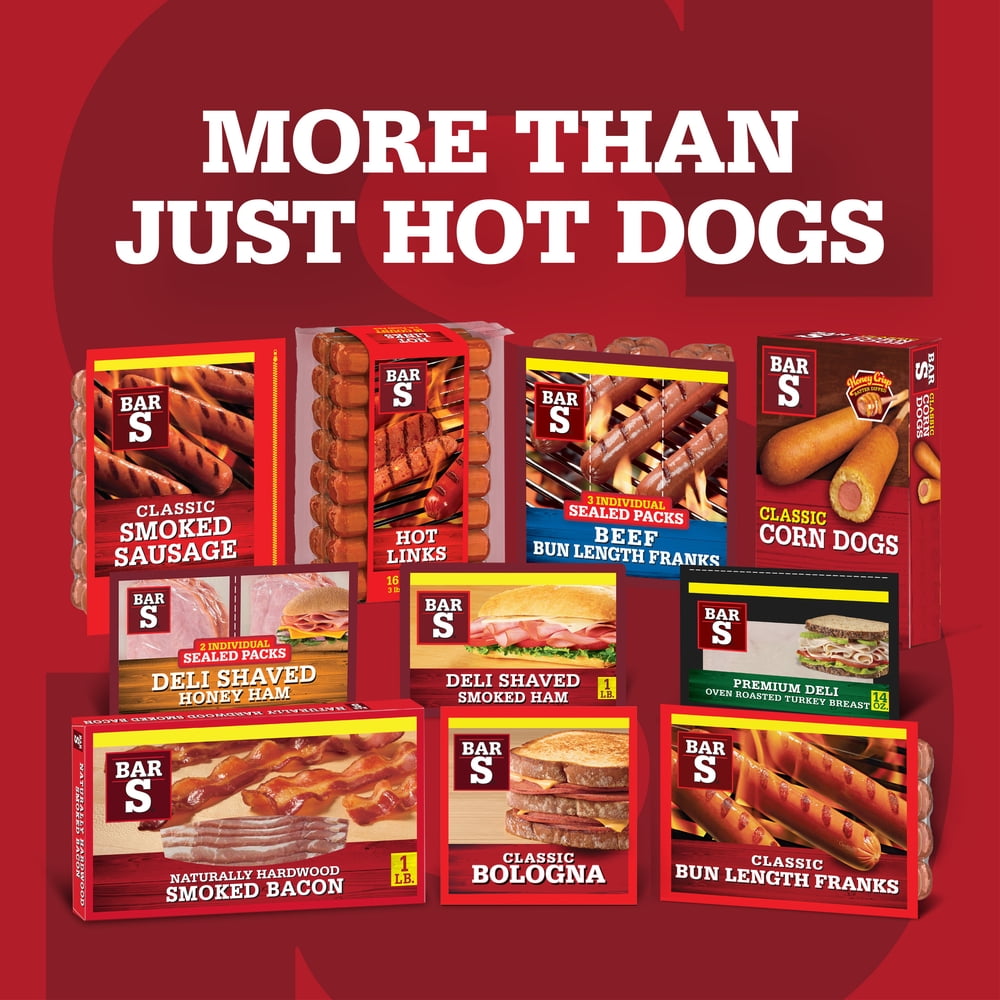 Bar-S Classic Franks, 8-Count, 12 oz