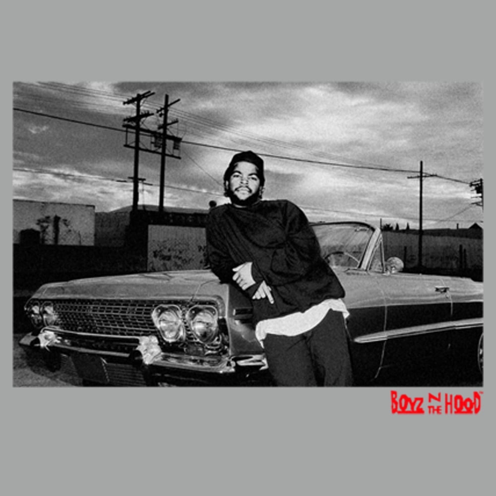 Men’s Boyz n the Hood Black And White Doughboy Pose Sweatshirt