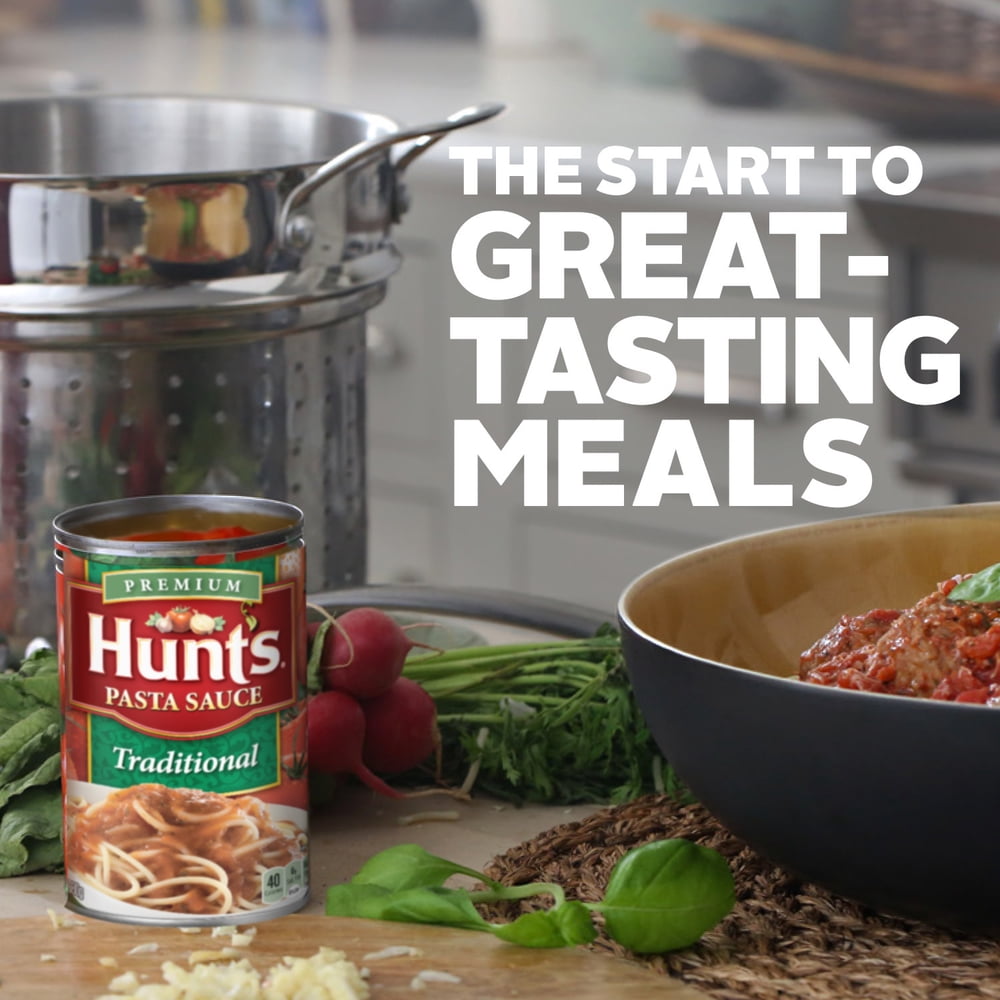 Hunt’s Traditional Pasta Sauce, 24 oz. Can