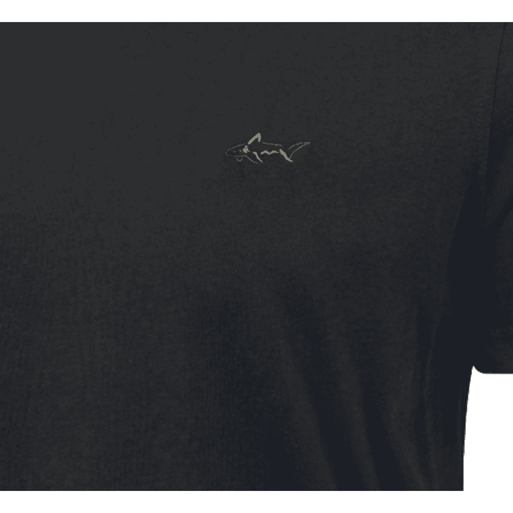 Crew T-shirt Black sz xL Soft Cotton Shark Tee Men’s Embroidered pullover soft