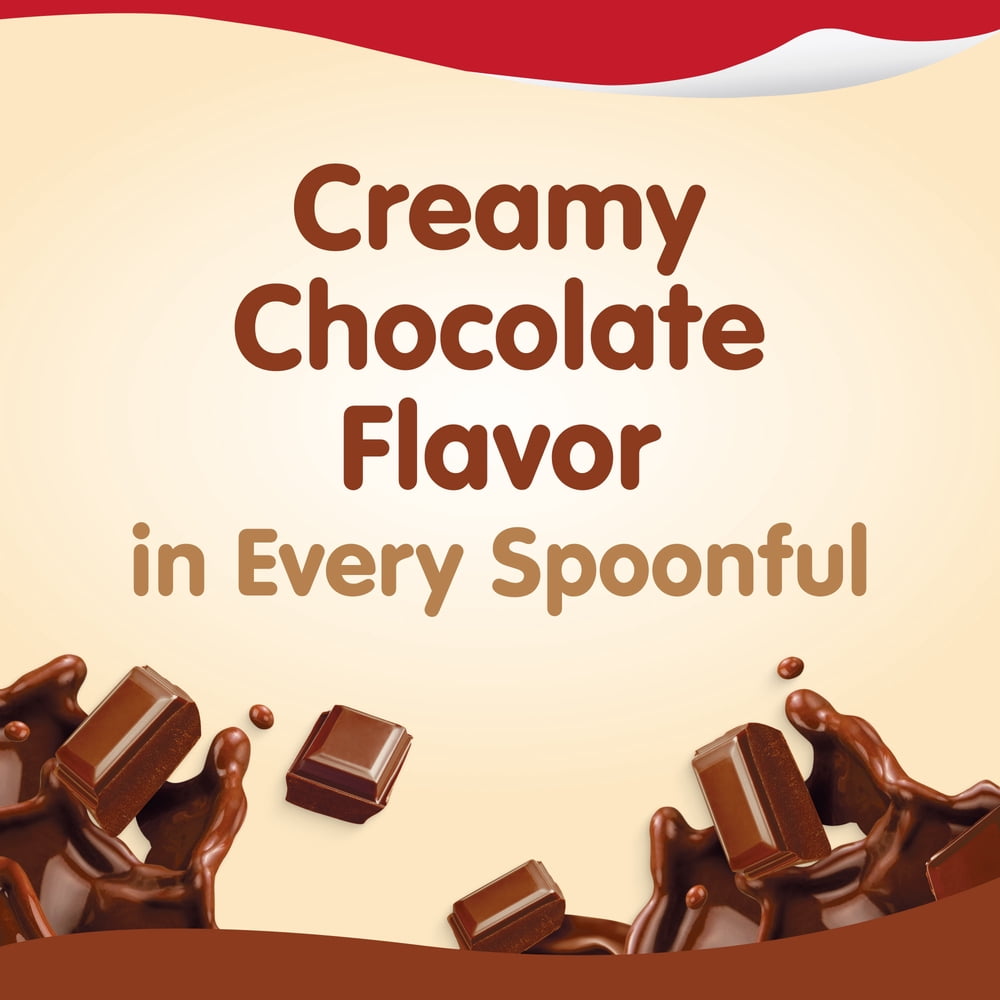 Snack Pack Chocolate Pudding, 3.25 oz Pudding Cups, 4 Count