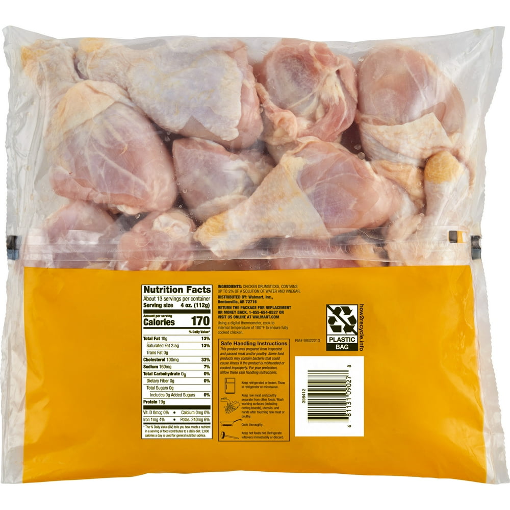 Freshness Guaranteed Fresh Chicken Drumsticks, 5 lb Bag