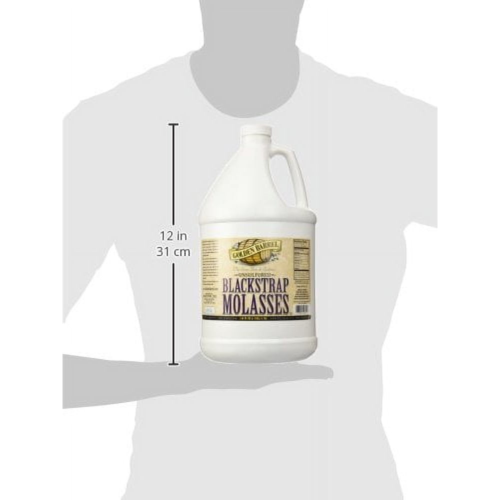 Golden Barrel Bulk Unsulfured Blackstrap Molasses Jug (128 Fl Oz)